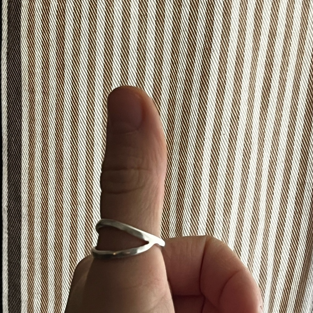 Handmade silver ring (925) - Picture 4 of 4